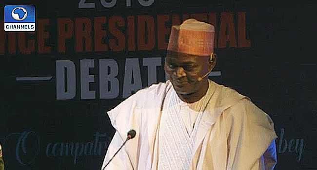 Ganiyu Galadima was lost on debate night