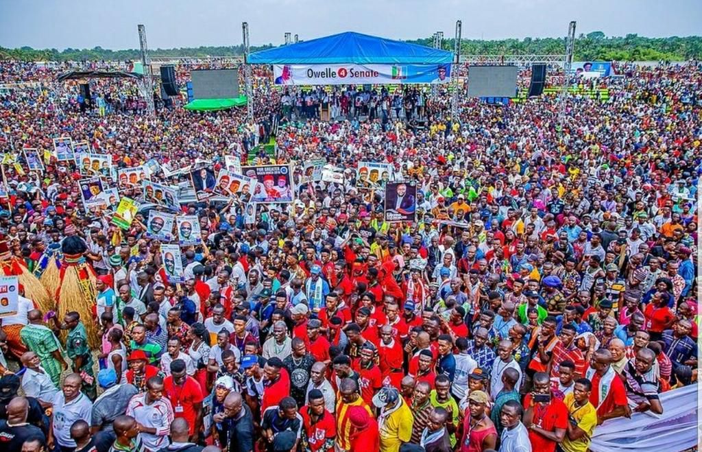 2019 Elections: Massive crowd welcome Okorochas as he flags-off campaign