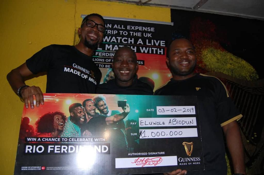 Guinness fans made of more: 5 more millionaires rewarded in Enugu, Ikorodu, Benin, Ile-ife