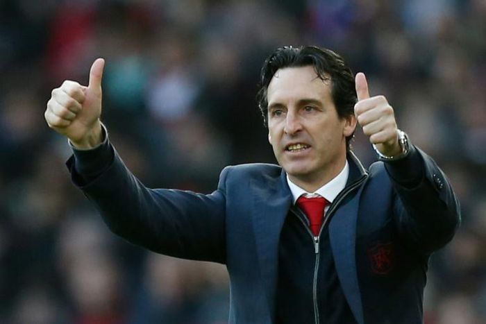 Time on his hands: Arsenal boss Unai Emery has pleaded for patience in turning around the Gunners' fortunes