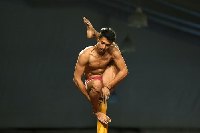 Mallakhamb resembles gymnastics and is often described as 'yoga-on-a-pole'