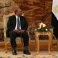A handout picture released by the Egyptian presidency shows Egyptian President Abdel Fattah al-Sisi meeting with his Sudanese counterpart Omar al-Bashir in Cairo