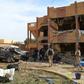 Blast: Aftermath of a suicide car bomb in Gao, northern Mali, last November that targeted a residential area used by UN sub-contractors. Three civilians were killed and around 30 were injured