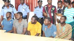 Leaders of the gang that carried out Offa robbery attack paraded for the second time by police in Abuja