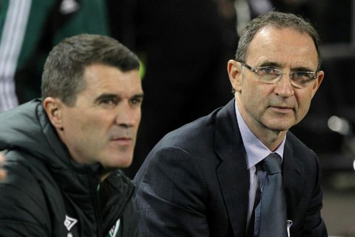 Roy Keane (left) and Martin O'Neill are linking up at Nottingham Forest