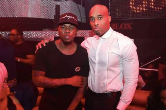 Runtown and the CEO of his former record label, Okwudili Umenyiora [List.ng]