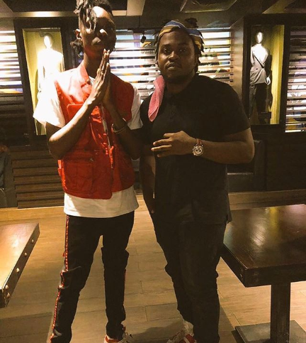 Blaqbonez and Alpha who produced majority of the songs on the Re-up tape [Instagram Blaqbonez]