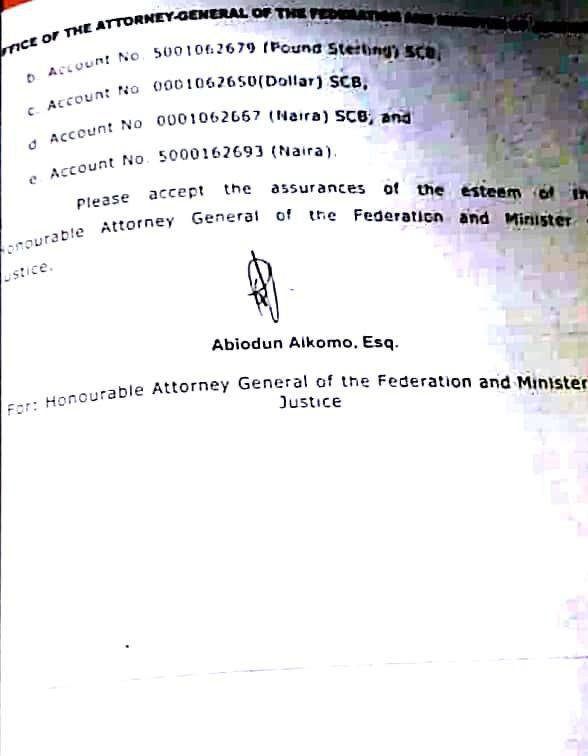 CUPP accuses FG of ordering the freezing of Onnoghen’s bank accounts (Daily Post)