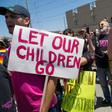 Protesters demonstrating in San Diego in June 2018 against the Trump administration policy of separating families who entered the United States illegally