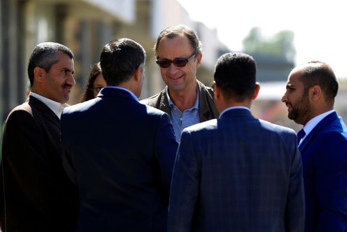 Retired Dutch general Patrick Cammaert, who will head the proposed new UN mission for Yemen, arrived in Sanaa on December 23, 2018 to lead an advance team