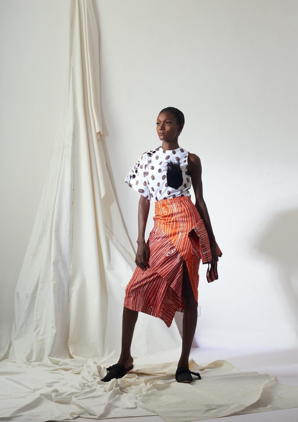 Fruche invokes the essence of the Bini Kingdom with their SS19 collection