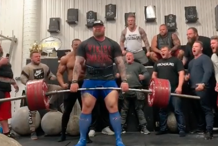 The World's Strongest Man Just Smashed a PR