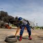 The police used tear gas on Monday in Harare and Bulawayo, Zimbabwe's second largest city, to disperse hundreds of protesters