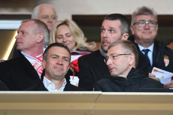 Oleg Petrov sat at club president Dmitri Rybolovlev right hand as Monaco beat Nantes on Feb 16