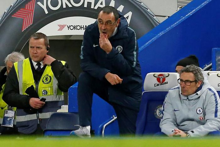 Maurizio Sarri feels the heat as Chelsea crashed out of the FA Cup