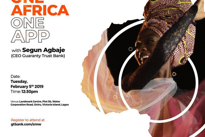 Social Media Week Lagos: Join GTBank MD/CEO Segun Agbaje on Feb. 5th for a conversation on building the bank of the future
