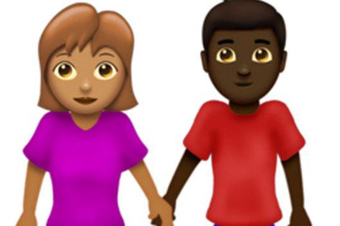 New emojis are coming Interracial couples, guide dogs, falafel and more