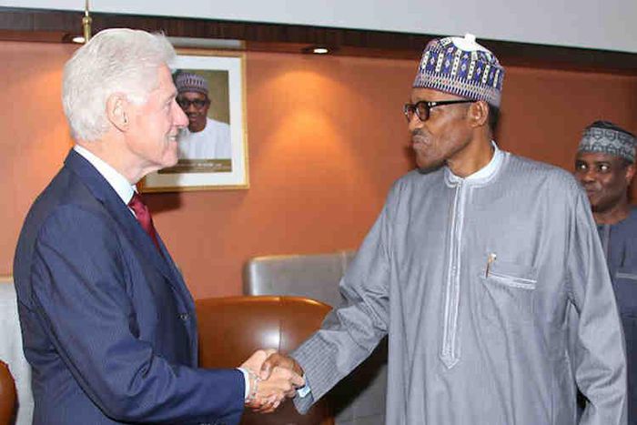 Buhari and Bill Clinton (Concise News)