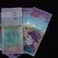 Venezuelan bank notes: the government has devalued the bolivar by nearly 35 percent