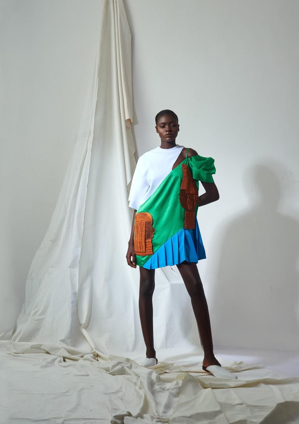 Fruche invokes the essence of the Bini Kingdom with their SS19 collection