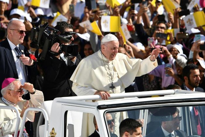 Pope Francis, who has made outreach to Muslim communities a cornerstone of his papacy, leads mass for some 170,000 of the estimated one million Catholics in the United Arab Emirates during a historic visit to the Gulf