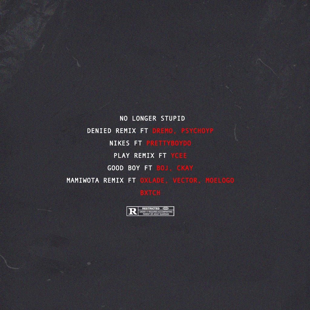 Blaqbonez Re-up tracklist [Twitter/Blaqbonez]