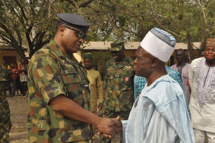 Chief of Air Staff, Air Marshall Sadique Abubakar, visits Agatu quick response wing.