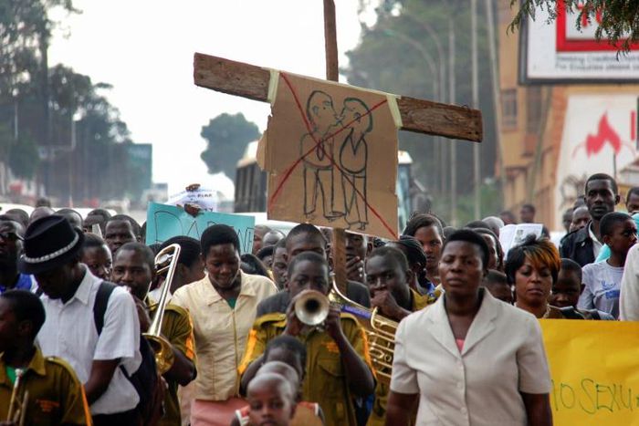 Homophobia is entrenched in many parts of Africa. In 2014, anti-gay campaigners rallied in Kampala, the Ugandan capital, after the country's Constitutional Court annulled a law toughening penalties for same-sex relations