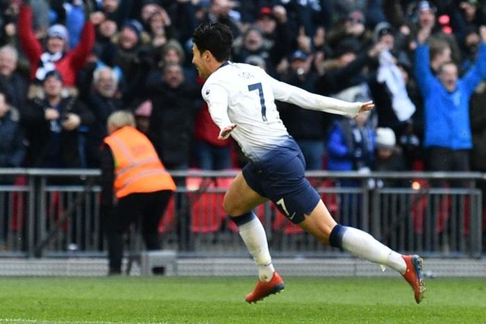 Just in time: Son Heung-min scored Spurs' third late winner in their last three Premier League games