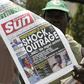 Streets were empty in Lagos following disappointment and anger at the last-minute poll cancellation
