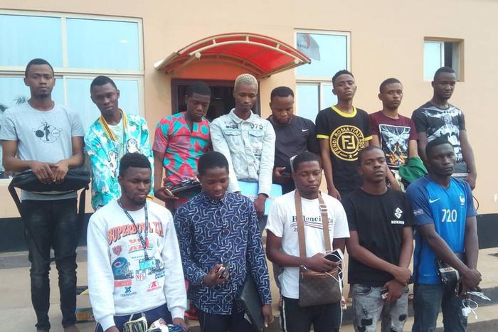 EFCC apprehend 14 cyber fraudsters