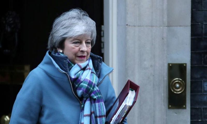 Britain's Prime Minister Theresa May insists she has "new ideas" which can seal a deal with Brussels by the March 29 Brexit date