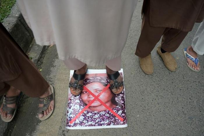 Asia Bibi was on death row for eight years before her death sentence was overturned