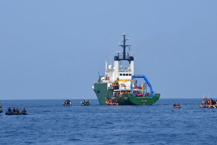 Indonesian search and rescue teams have been hunting for the black box from the doomed jet since the October crash
