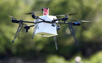 Near airports, a flying electronic toy can become a menace in the sky