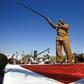 Sudan's President Omar al-Bashir speaks during a rally with his supporters in the Green Square in the capital Khartoum on January 9, 2019