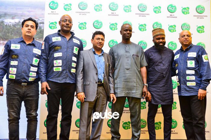 Globacom executives at Glo unveil event which held at Eko hotel & suites, Victoria Island Lagos on Friday, February 1, 2019.