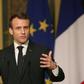French president Emmanuel Macron holds a joint press conference with his Egyptian counterpart in Cairo on January 28, 2019