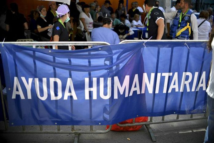 Guaido set a goal of enlisting a million volunteers within a week to confront a government blockade