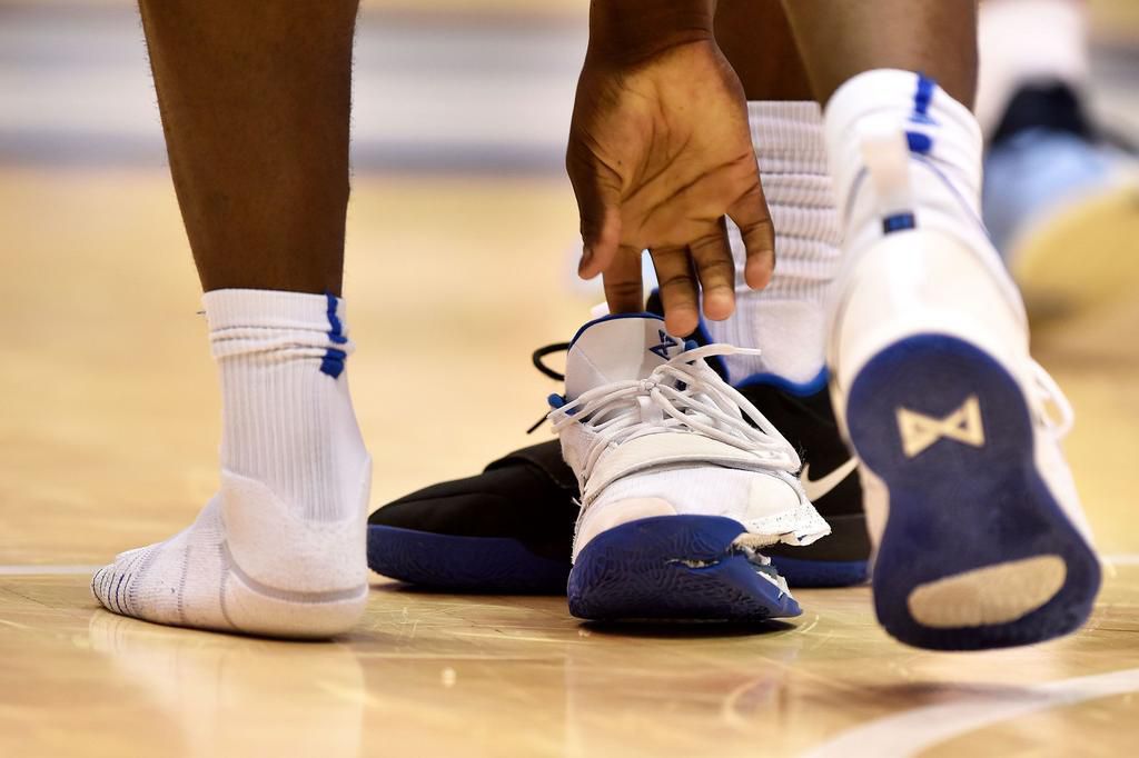 Zion Williamson Shoe Explodes
