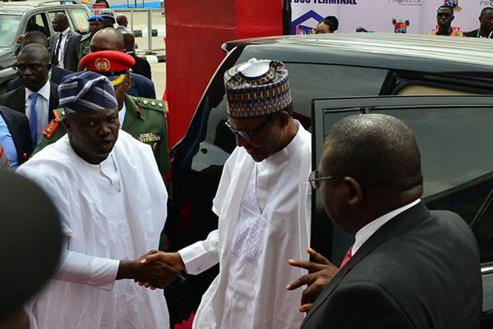 Buhari visits Lagos