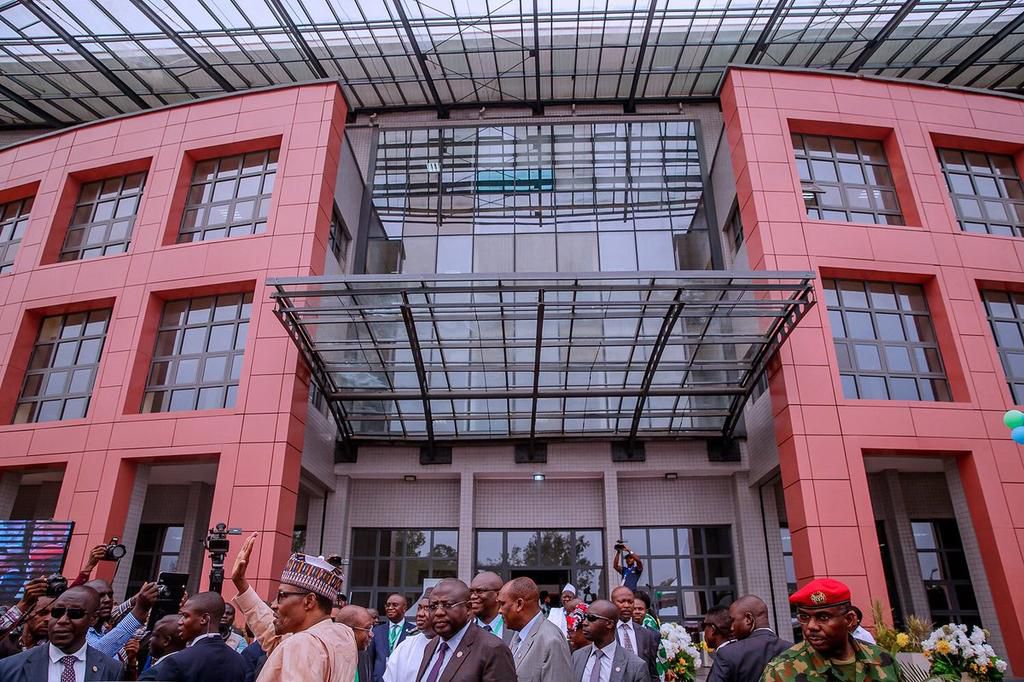 President Buhari inaugurates CBN Centre of Excellence in UNN