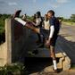 The wide stretch of road is a well-known gathering spot each morning from 5 to 7 am for fitness enthusiasts who stretch, jog, shadow-box, plank and do squats, push-ups, sit-ups and jumps