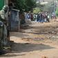 Police denied excessive use of force in clamping down on protesters following the announcement of the election results