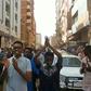 Anti-government protesters in the Sudanese capital Khartoum on January 17, 2019