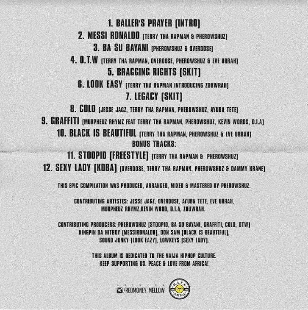 For The Culture tracklist [Twitter TerryThaRapman]