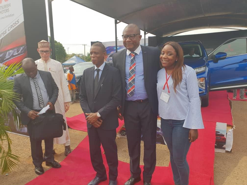 Mitsubishi's newest, Eclipse Cross SUV, bedazzles at Abuja International Trade Fair