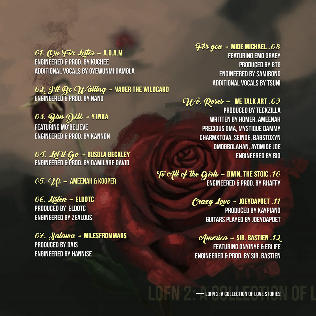LOFN 2 Tracklist [WeTalkSound]