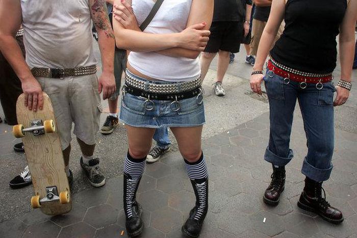 Emily was a member of the hard-core punk music scene in Richmond, Virginia.