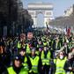 Thousands turned out across France, marking three months of the 'yellow vest' movement protesting government policies